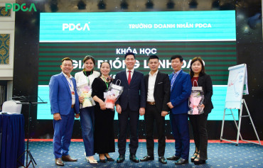 Cán bộ Công ty tham gia khóa đào tạo “Giải phóng lãnh đạo” do tổ chức giáo dục PDCA thực hiện.