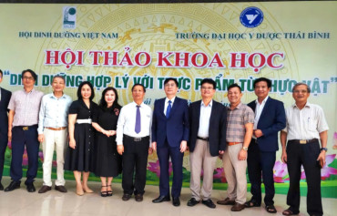 CÔNG TY CỔ PHẦN PHÁT TRIỂN DINH DƯỠNG HOA KỲ ĐỒNG HÀNH VỚI HỘI THẢO KHOA HỌC DINH DƯỠNG HỢP LÝ VỚI THỰC PHẨM TỪ THỰC VẬT