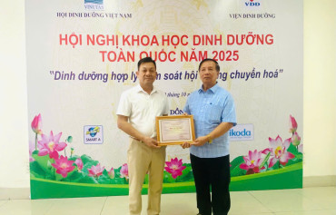 Công ty Cổ phần Phát triển Dinh dưỡng Hoa Kỳ đồng hành cùng Hội nghị khoa học Dinh dưỡng toàn Quốc năm 2025.