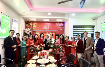 Khai xuân của tập thể Công ty cùng Quý đối tác và Khách hàng