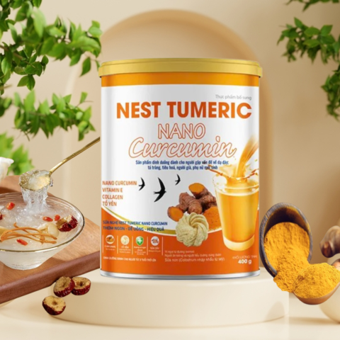 Sữa nghệ Nest Tumeric Nano Curcumin (400g)