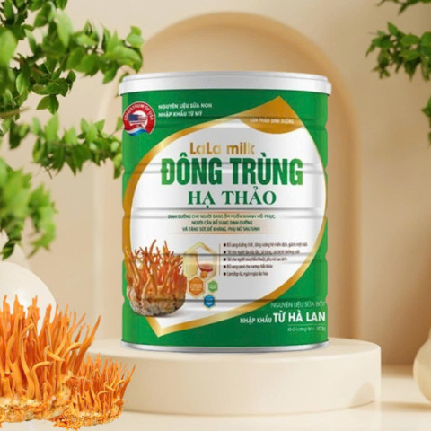 LALA MILK Đông Trùng Hạ Thảo (900g)