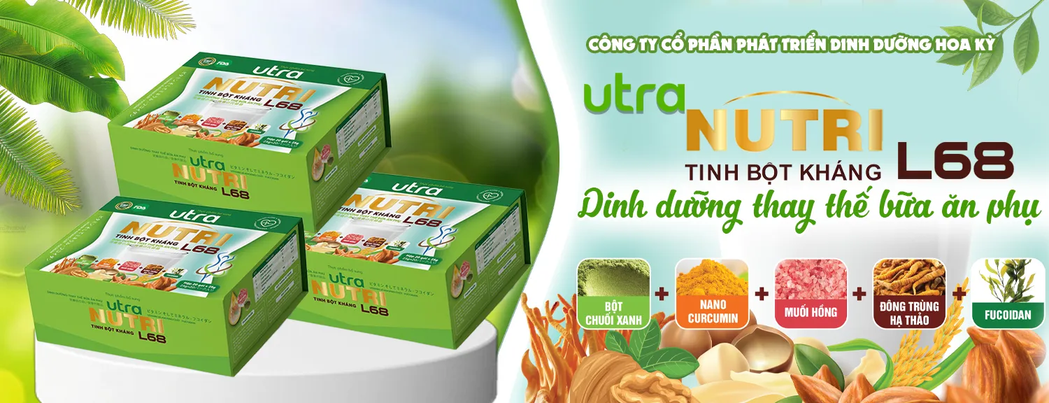 Utra Nutri Tinh bột kháng L68