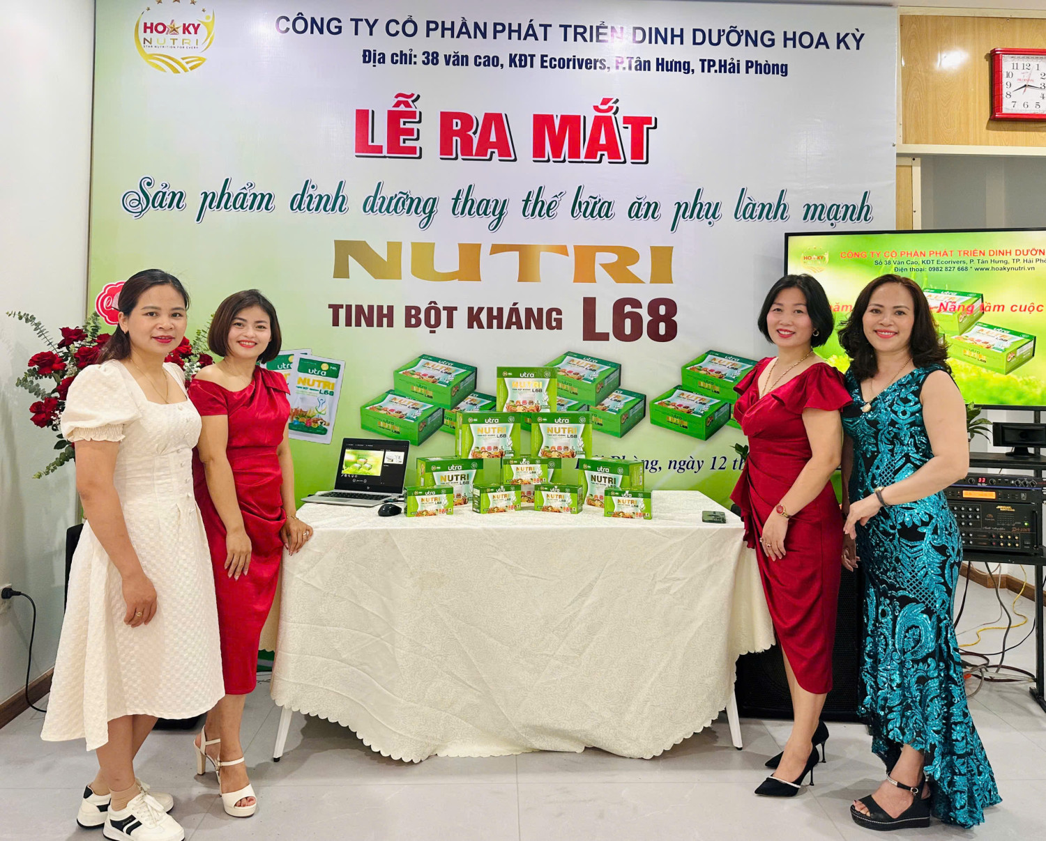 Lễ ra mắt sản phẩm Tinh bộ kháng Utra Nutri L68