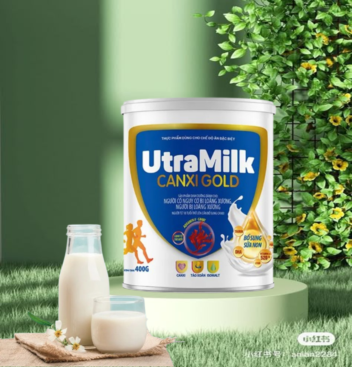 Utra Milk Canxi Gold (400g)