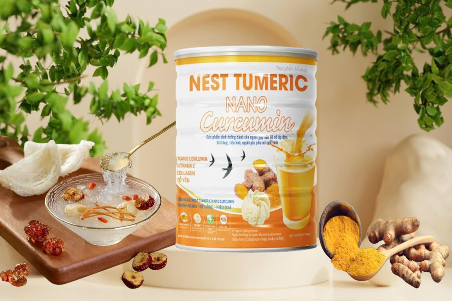 Sữa nghệ Nest Tumeric Nano Curcumin